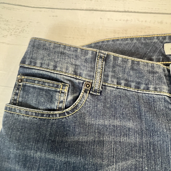 Chico's Platinum Denim Jeans Women's 10 12/2 Short Stretch Casual Classic Fit - Picture 5 of 8